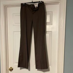 Banana Republic Factory Brown Flare Pants Professional Style